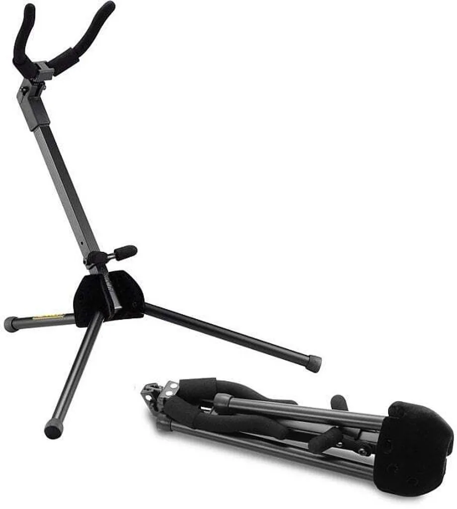 Support Saxophone Alto Portable Hercules DS431B pour Musiciens Nomades