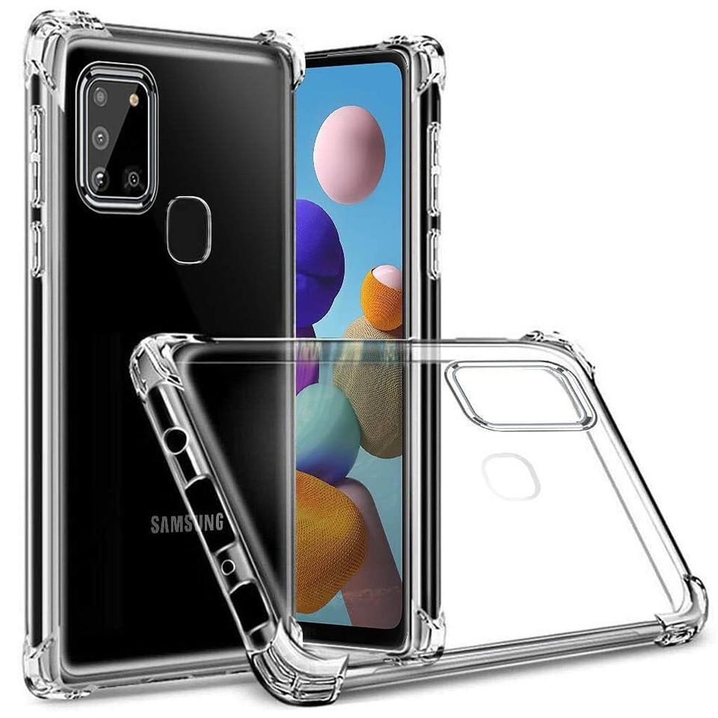 Samsung Galaxy A21S Handy Hülle Silikon Schutzhülle Produktbild 