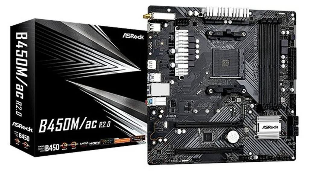 Build PC Facile con ASRock B450M/ac R2.0 - WiFi e AM4 Ready