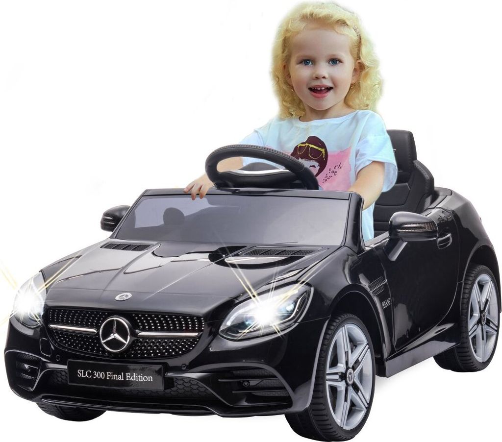 Mercedes-Benz SLC noire 12V pour enfant Image du produit 