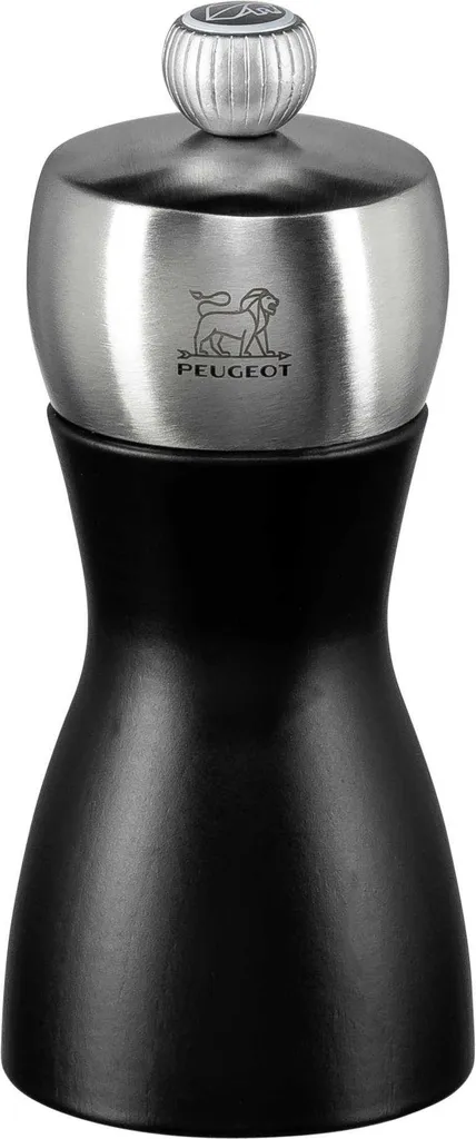Peugeot FIDJI 12 cm Nero Opaco - Macinapepe con Meccanismo Acciaio