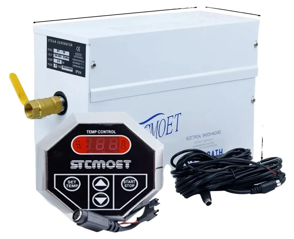 Générateur de vapeur chauffage rapide ST-30 3KW avec contrôle LCD