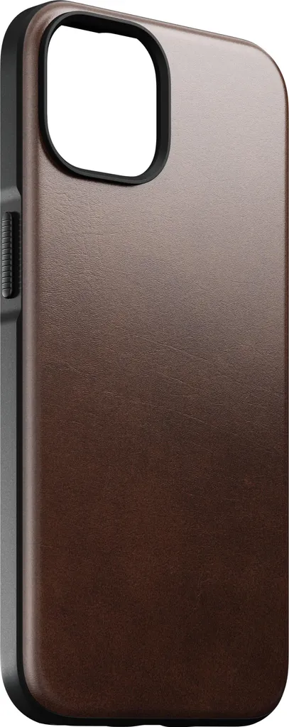 Coque de protection iPhone 14 en cuir véritable antichoc et robuste