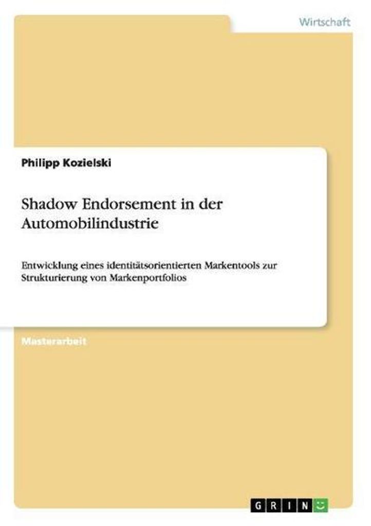 Shadow Endorsement in der Automobilindustrie