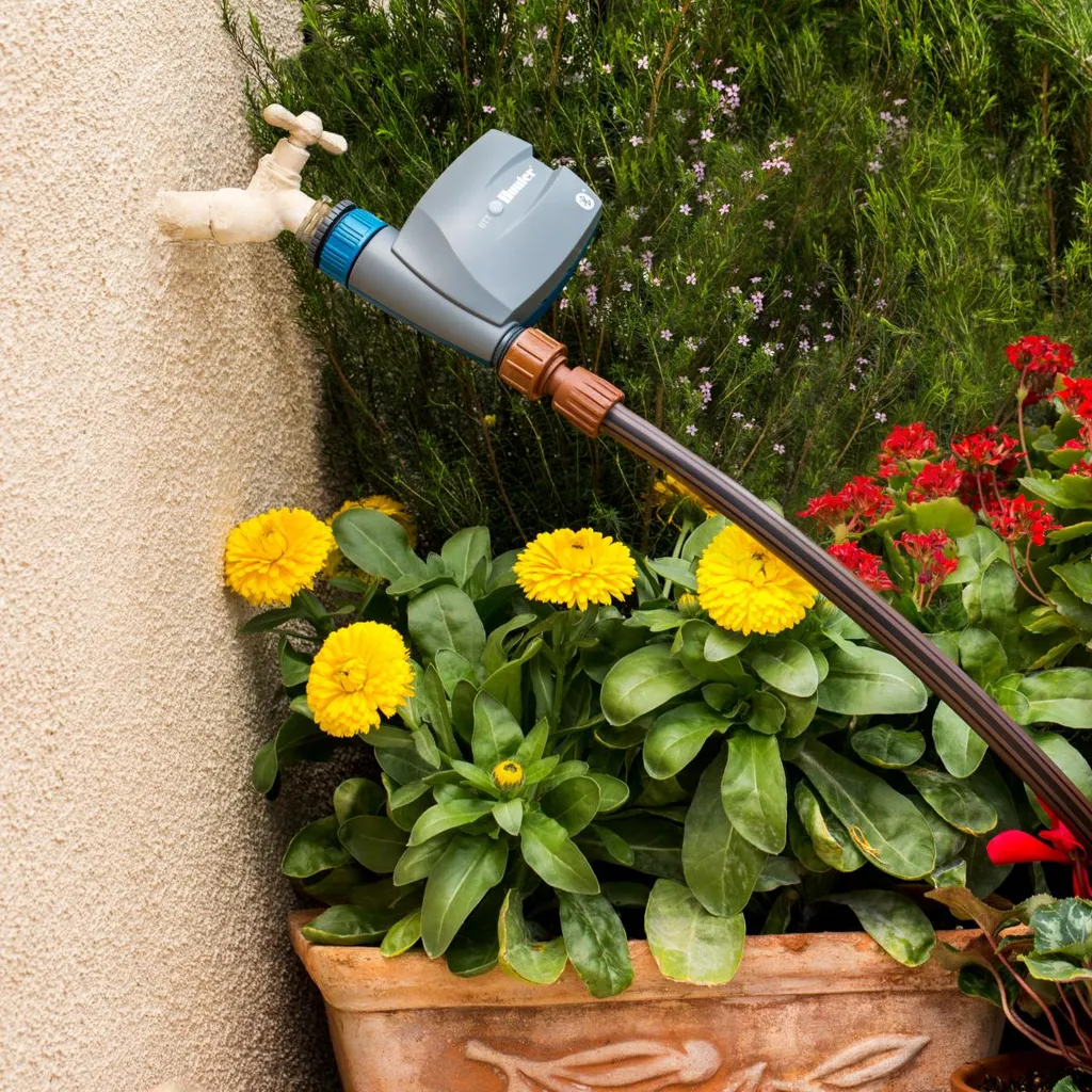 Minuteur d'arrosage Bluetooth Hunter BTT pour robinet de jardin 1 zone