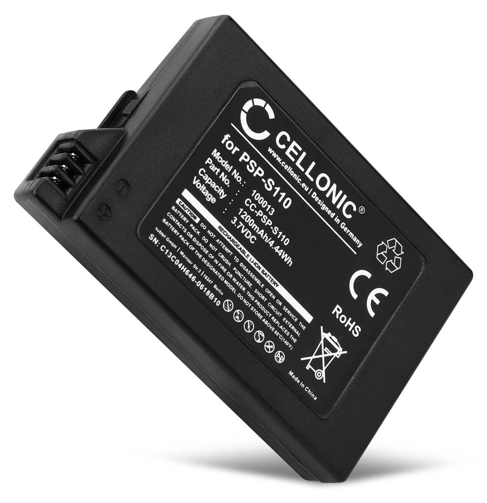 CELLONIC 1x Batteria per Consolle giochi Compatibile con Immagine del prodotto 