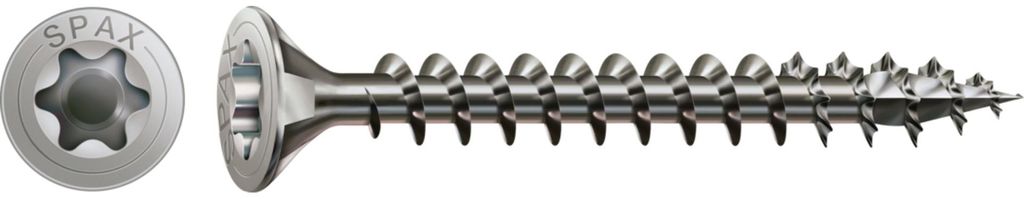 Spax ® Senkkopf, T-STAR plus Vollgewinde A2, 4,5x60, 100 Produktbild 