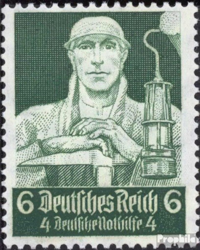 Briefmarken Deutsches Reich 1934 Mi 559 mit Falz Nothilfe:Berufe