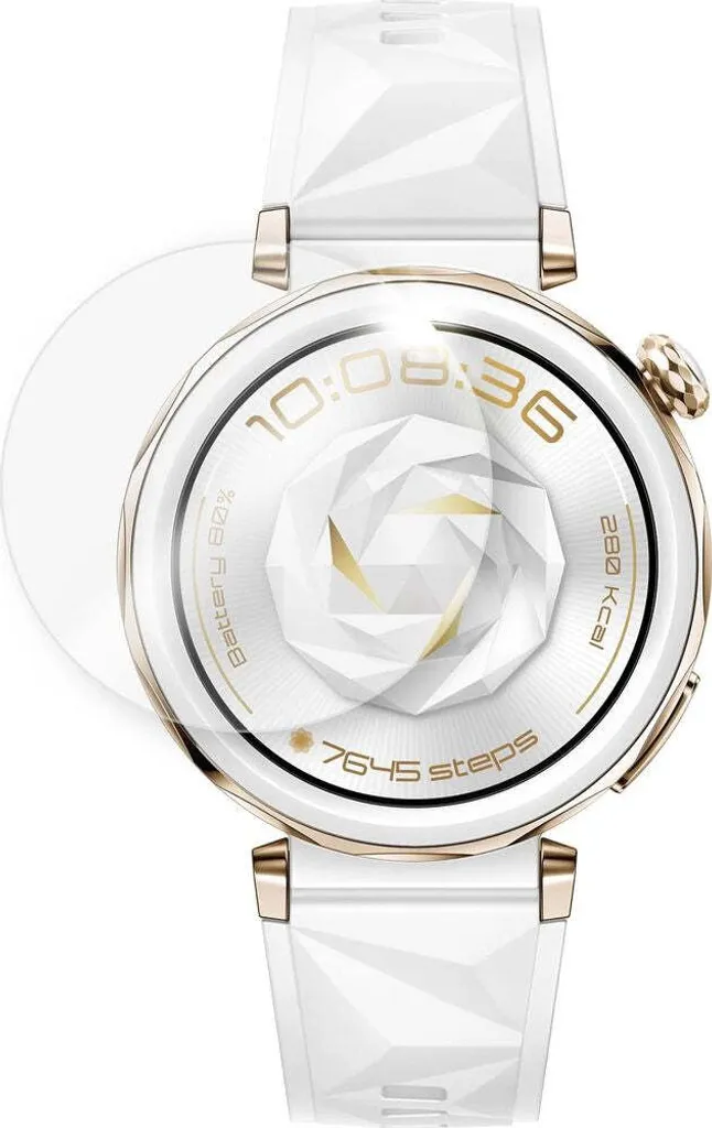 2x vetro temperato per Huawei Watch GT 5 Pro 42mm, vetro temperato Smartwatch FISSO