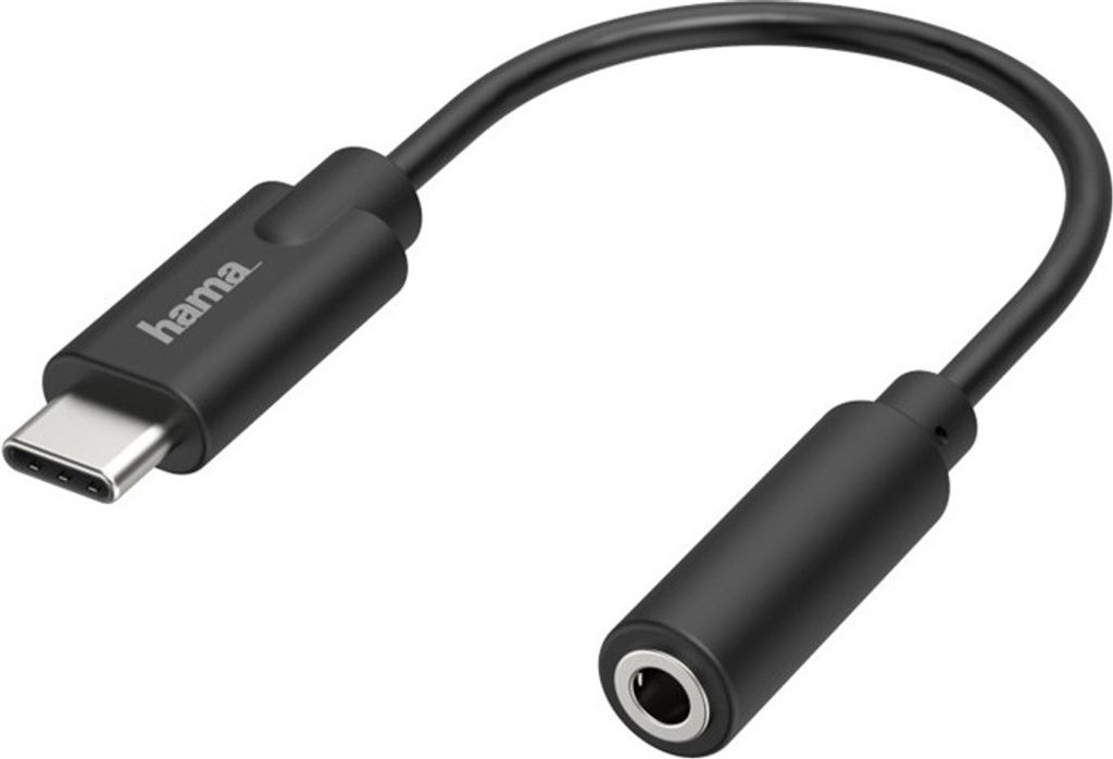 Adattatore audio Hama, spina USB-C - presa jack da 3,5 mm, Immagine del prodotto 
