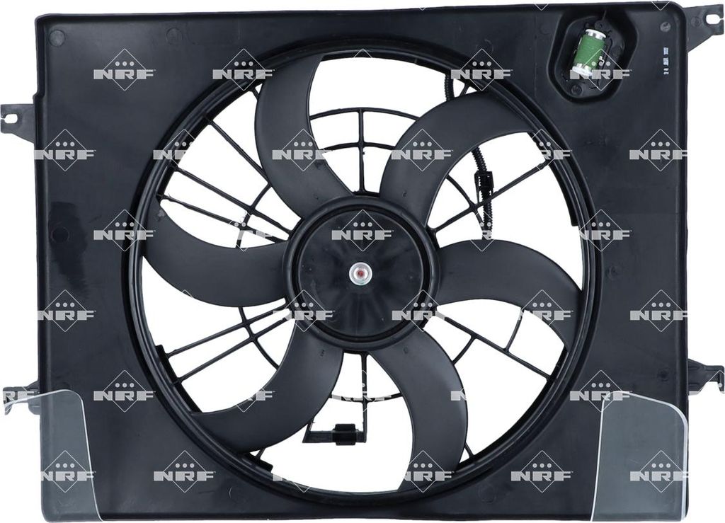 NRF 47561 Lüfter Motorkühlung Kühlerlüfter für KIA OPTIMA Produktbild 