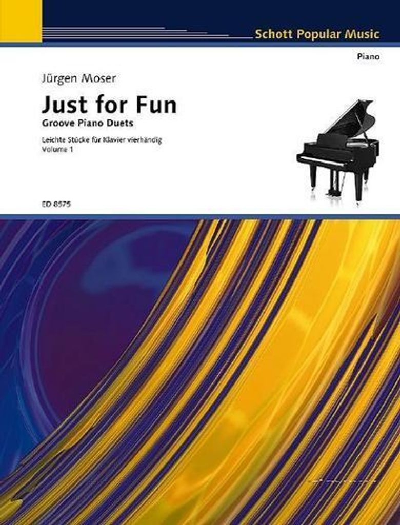 Moser, J: Just for Fun. Leichte Stücke 17/Klavier 4-händig Produktbild 