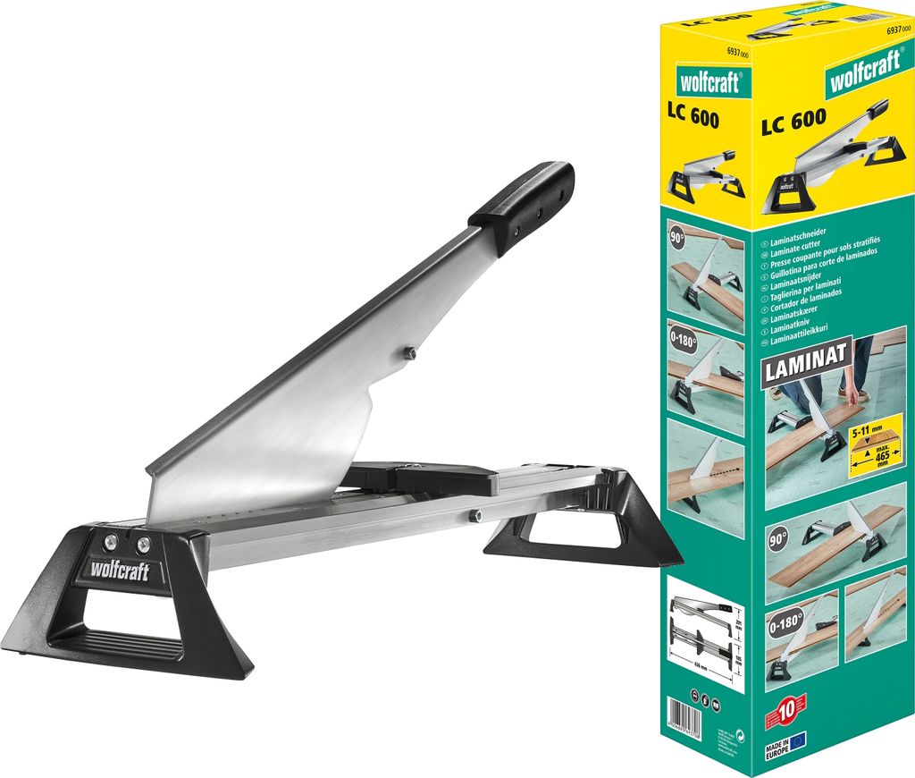 wolfcraft GmbH 1 LC 600 - Laminatschneider, Aluminium, Produktbild 