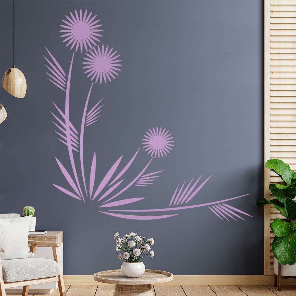 Zweige - Ornamente - Baum Wandtattoo in 6 Größen - Wandaufkleber Wall Sticker - Dekoration, Küche, Wohnzimmer, Schlafzimmer, Badezimmer