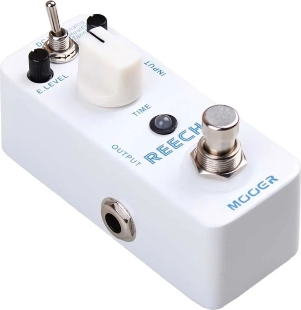 Mooer Reecho Pédale de Delay Numérique Pro avec 3 Modes pour Guitare