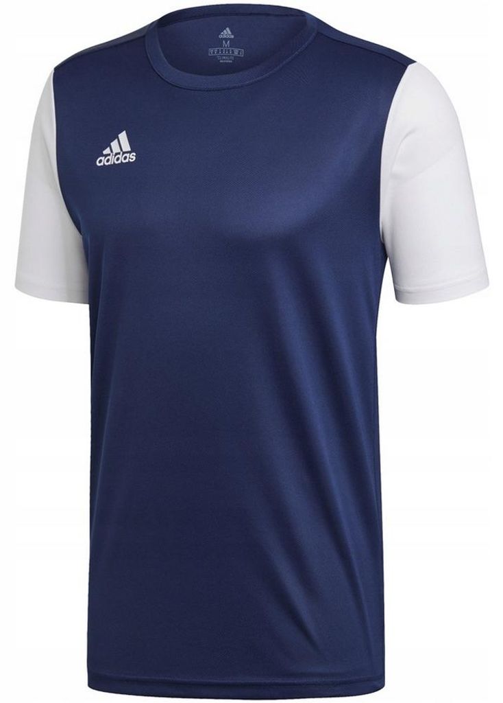 Adidas - "Estro 19" Fußball Trikot für Kinder PP5453 (128) (Dunkles Marineblau)