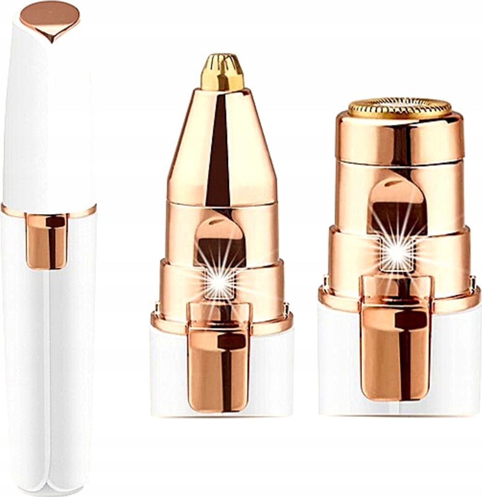 Women's Face And Eyewrow Trimmer 2In1 Usb