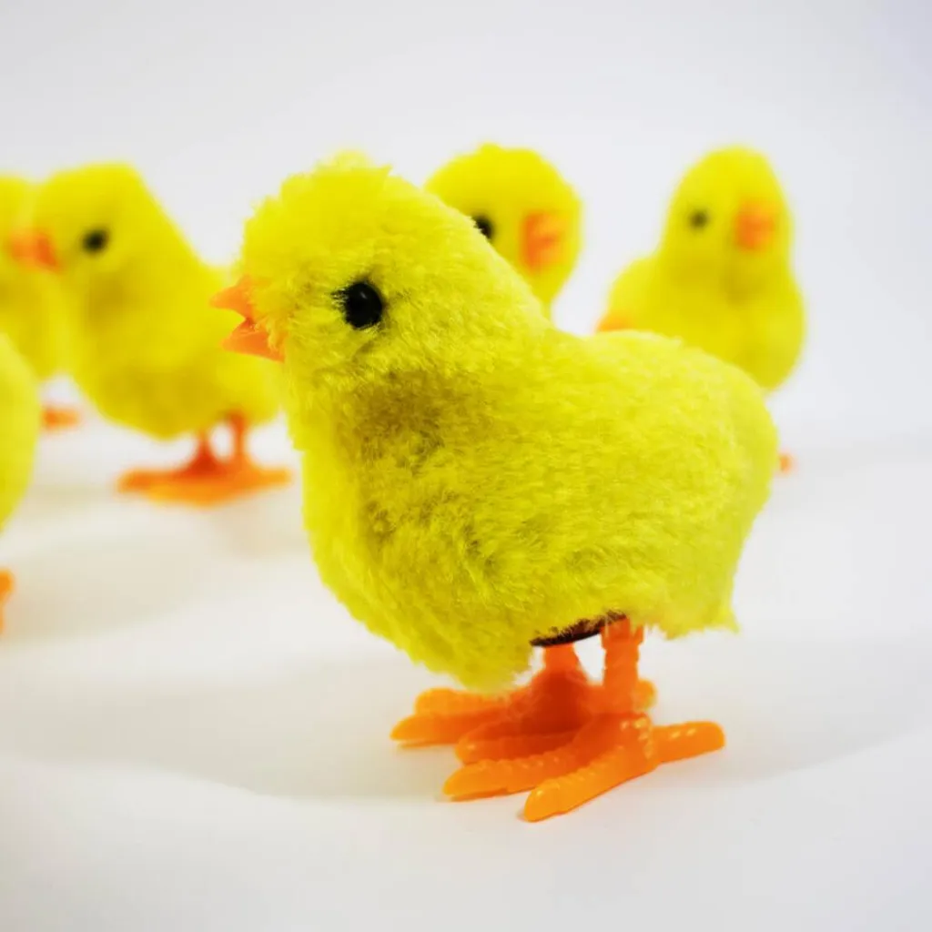 Poussins à visser de 9cm pour décorer vos centres de table de Pâques