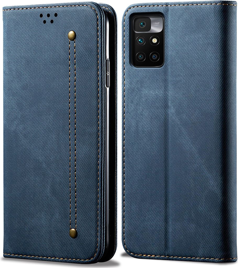 Redmi 10 Hülle, Leder Brieftasche Flip Bookstyle Produktbild 