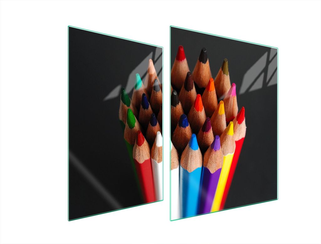 Glasschutzplatte Für Herd 70X52 Farbig