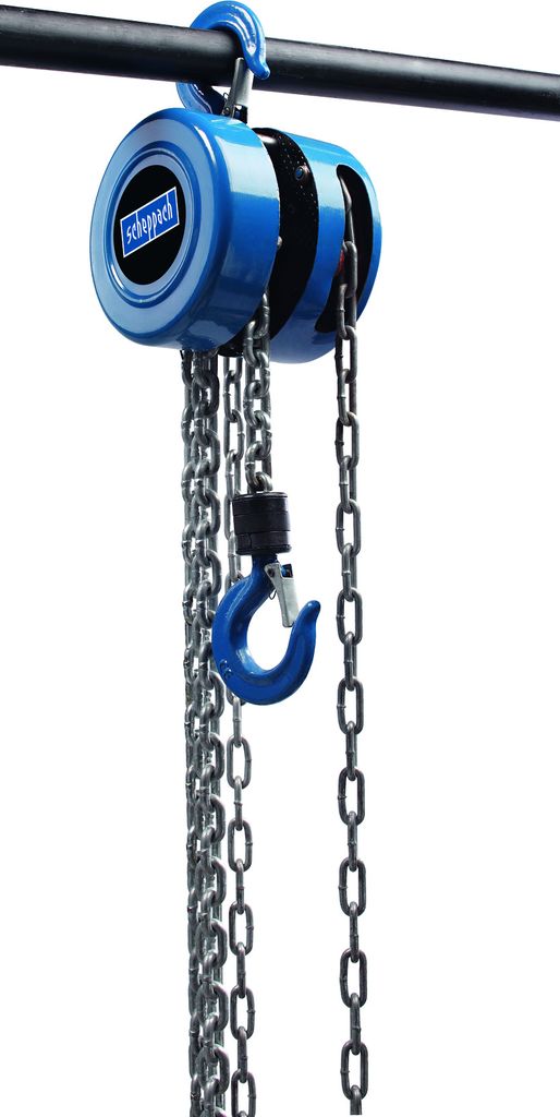 Paranco a catena Scheppach CB01 1000 kg 4907401000 Immagine del prodotto 