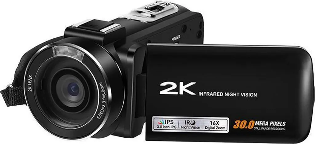 Caméra Vlogging HDV-Z63 Full HD Wifi pour Vidéos YouTube avec Prise Micro