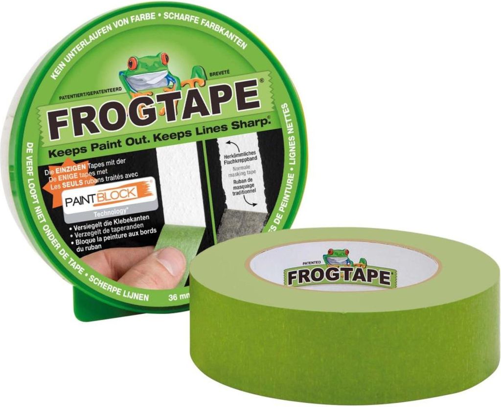 kip FROGTAPE Frogtape Malerband, grün,36 mm x 41,1m Produktbild 