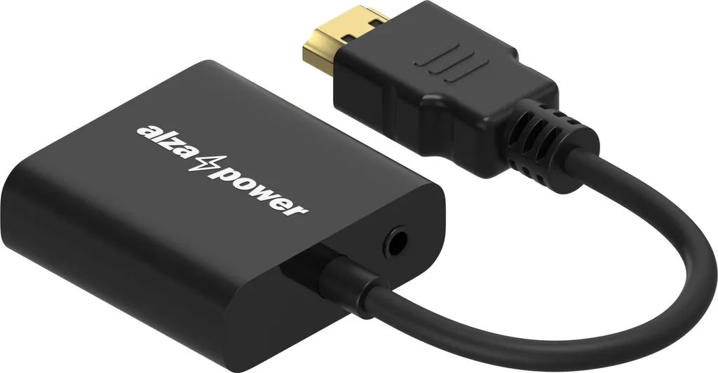 Adaptateur Vidéo HDMI vers VGA Full HD avec Audio Jack 3.5mm AlzaPower