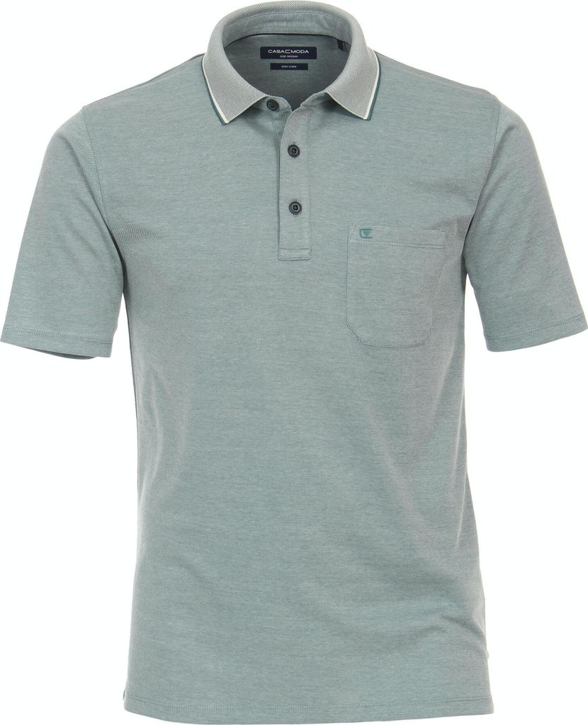 Casa Moda Kurzarm-Poloshirt Hellblau Produktbild 