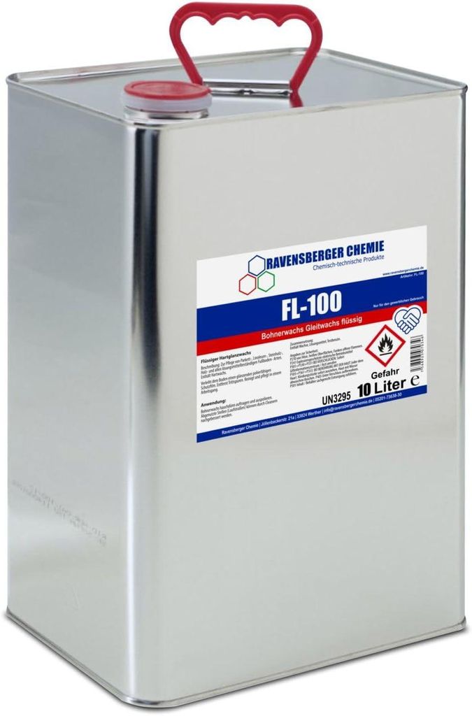 Ravensberger Chemie FL-100 Bohnerwachs flüssig 10 L – Produktbild 