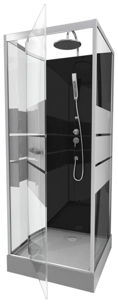 Dusche Komplett MARWELL Komplettdusche Fertigdusche Dusy 70 Produktbild 