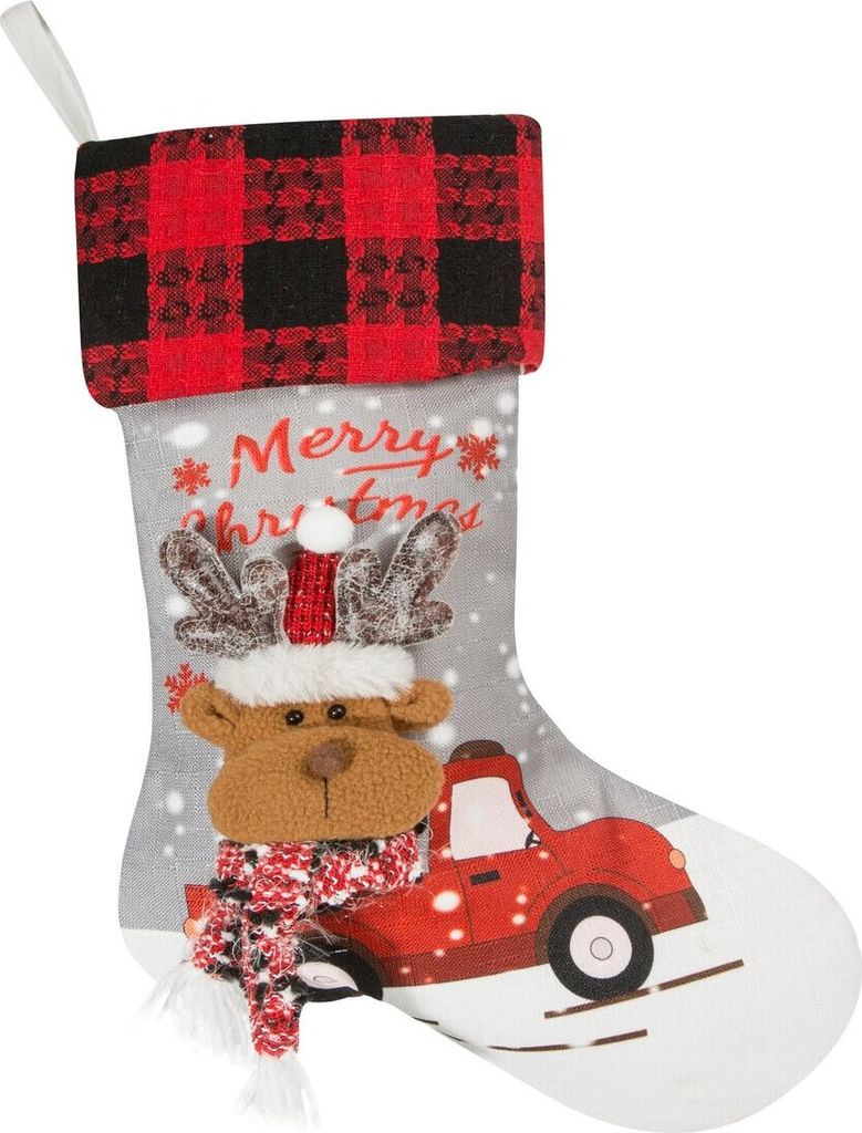 Dekoration RENNE Festlich Weihnachten 2 28X50 cm silber