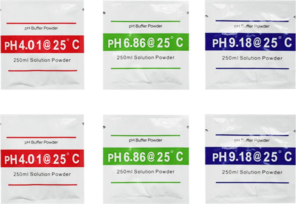 PH -Messkalibrierungspunkt 3 Typpufferpulver Set Messen Sie Produktbild 