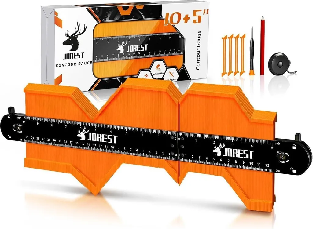 Gabarit de contour connectable XL avec système de blocage précis