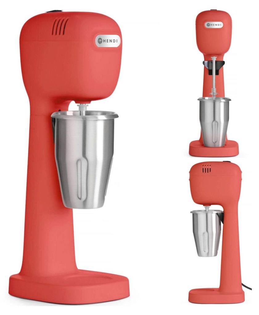 HENDI Milchshake-Mixer - Design by Bronwasser, Rot, Immagine del prodotto 