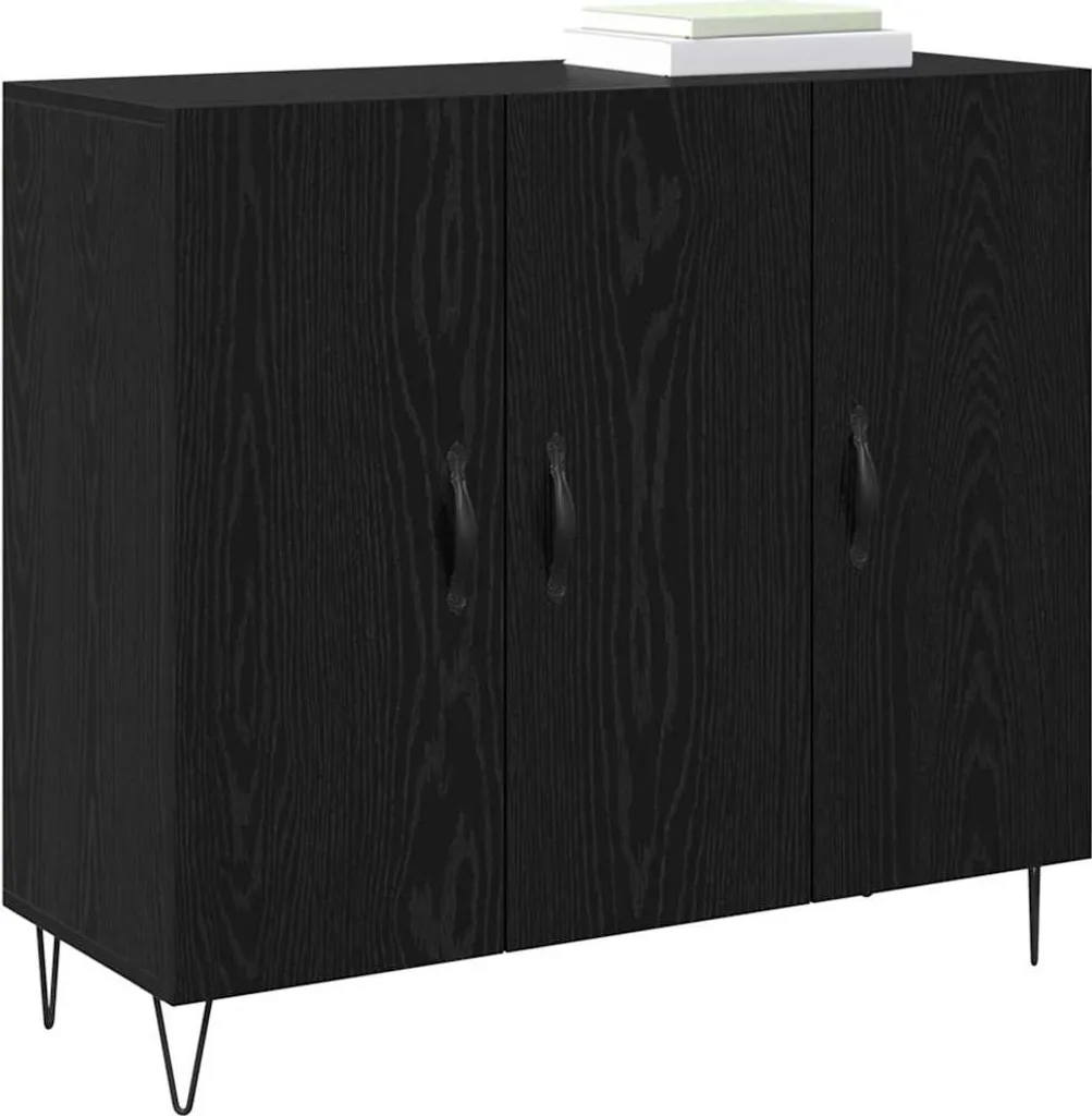 Credenza Salvaspazio Rovere Nero | Mobile per Famiglia SYFAX™