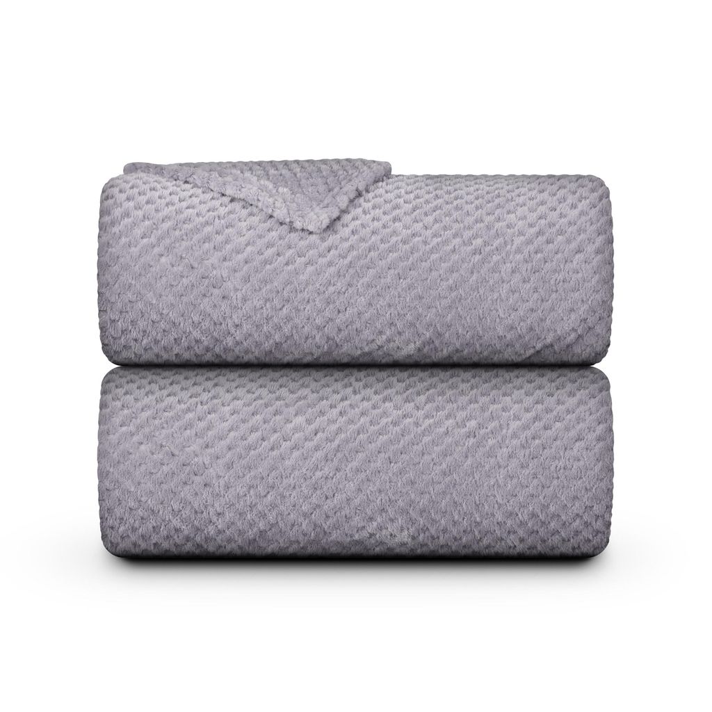 Soffice coperta di flanella 150x200cm (Etherea grigio Immagine del prodotto 