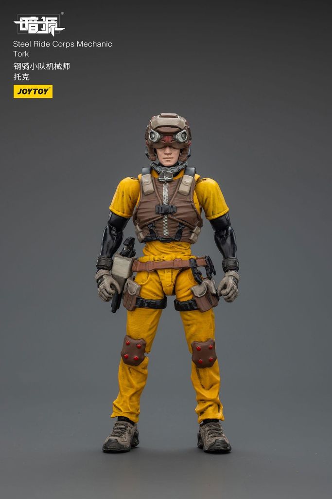 Joy Toy Steel Ride Corps Dark Source Actionfigur Mechanic Tork 7 cm