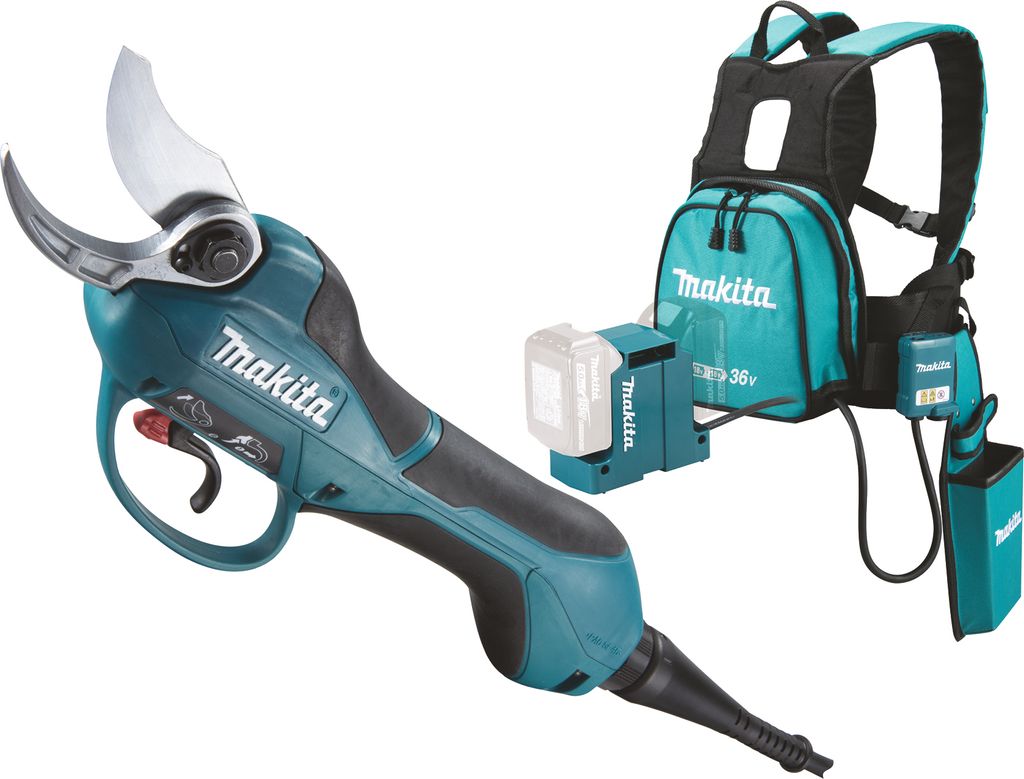Makita DUP361Z, Schwarz, Blau, Akku, 18 V, 3,3 kg Produktbild 