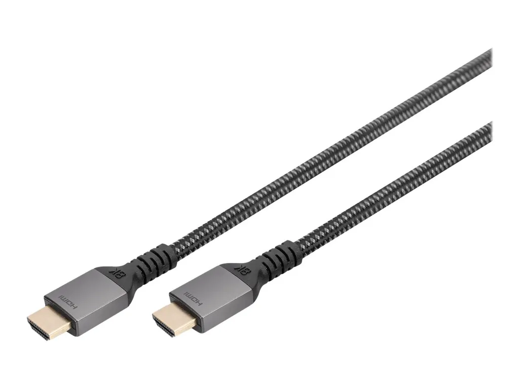 Cavo HDMI 2.1 DIGITUS 2m 8K: Affidabilità Professionale Garantita