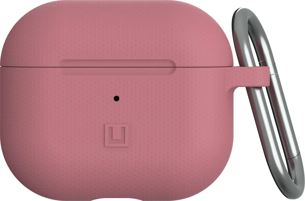 Protection AirPods 3 pour le sport UAG DOT Rose - Silicone avec Clip