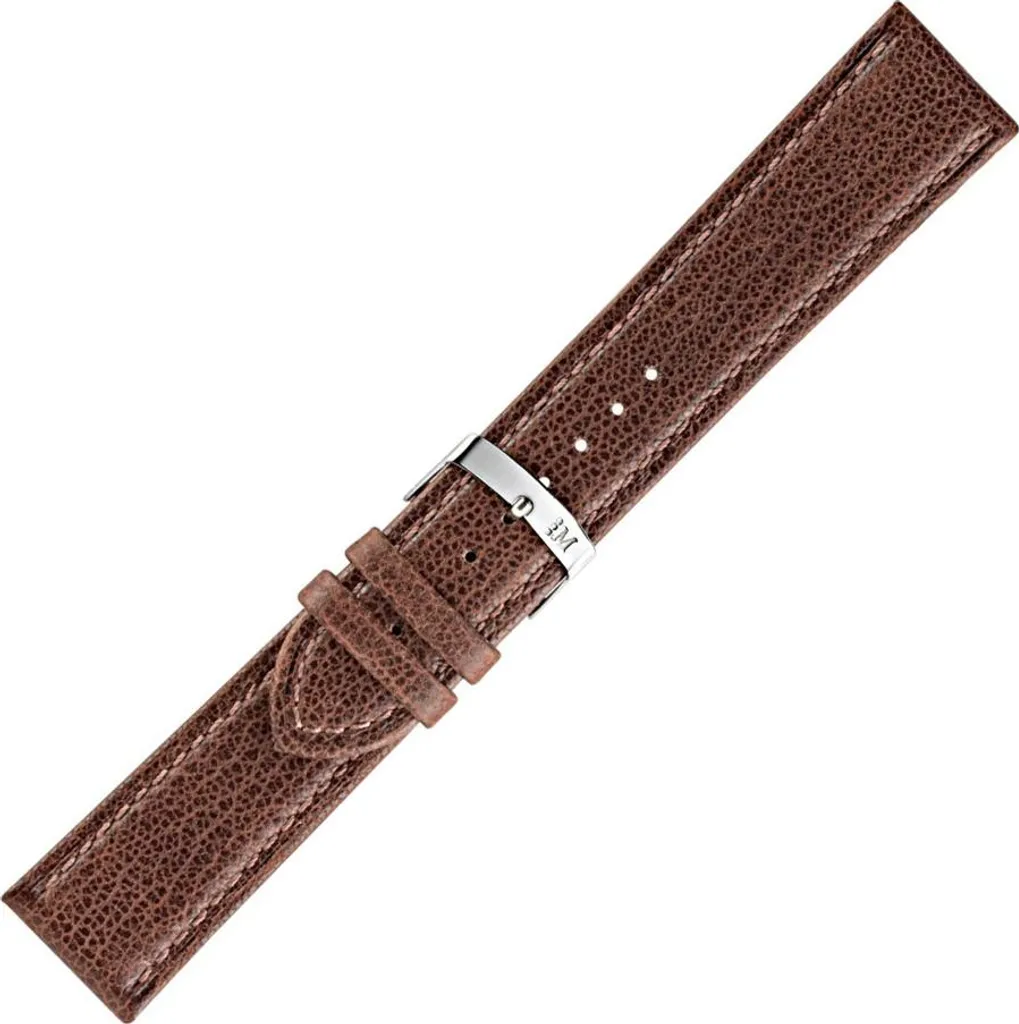 Bracelet de montre Morellato A01X3395656032CR24 cuir marron - 24mm