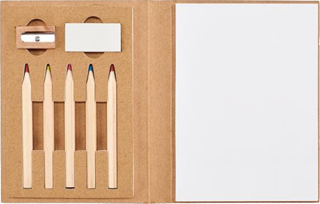 MidOcean - Ausmal-Set "Kisan" MO1297 (Einheitsgröße) (Beige)