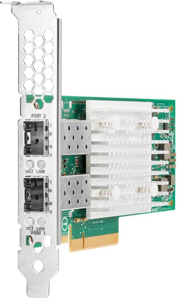 HPE Intel X710-DA2 Ethernet 10Gb 2-port SFP+ Adapter for, Eingebaut, Kabelgebunden, PCI Express, Ethernet / Fiber, 10 Mbit/s