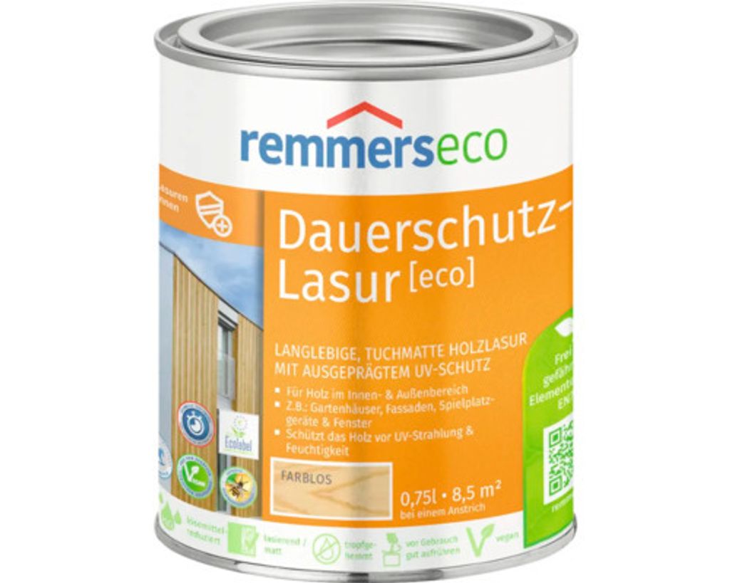 Remmers eco Trwała lazura ochronna bezbarwna 750 ml Zdjęcie produktu 