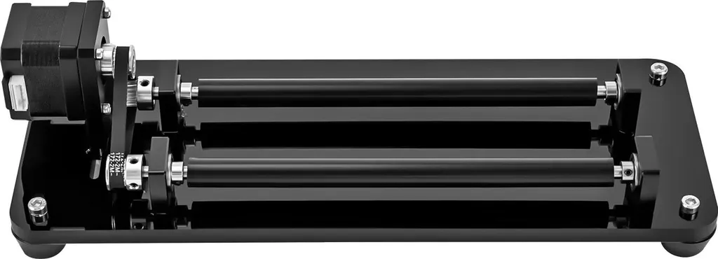 Rouleau rotatif de gravure laser ajustable - Finies les déformations
