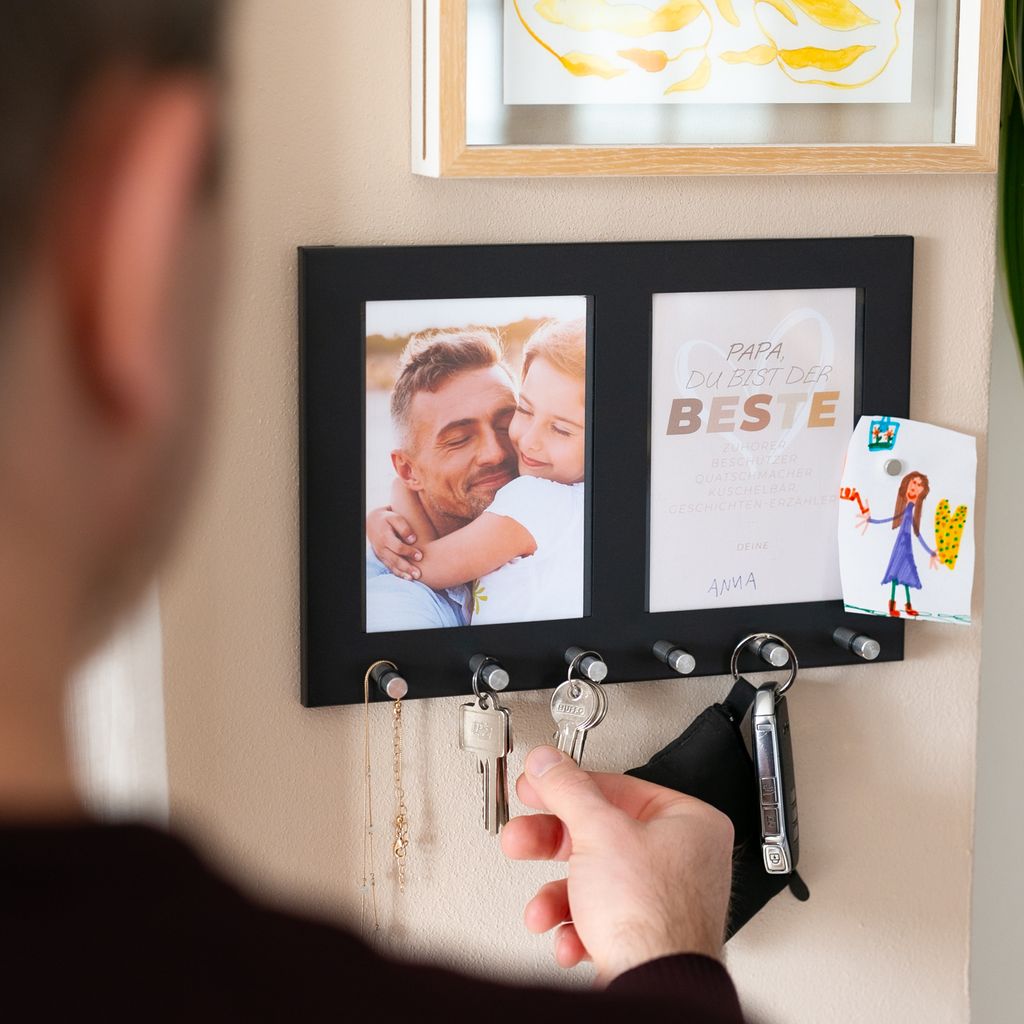 HMF Schlüsselbrett 10830 mit 2 Bilderrahmen | 6 Produktbild 6