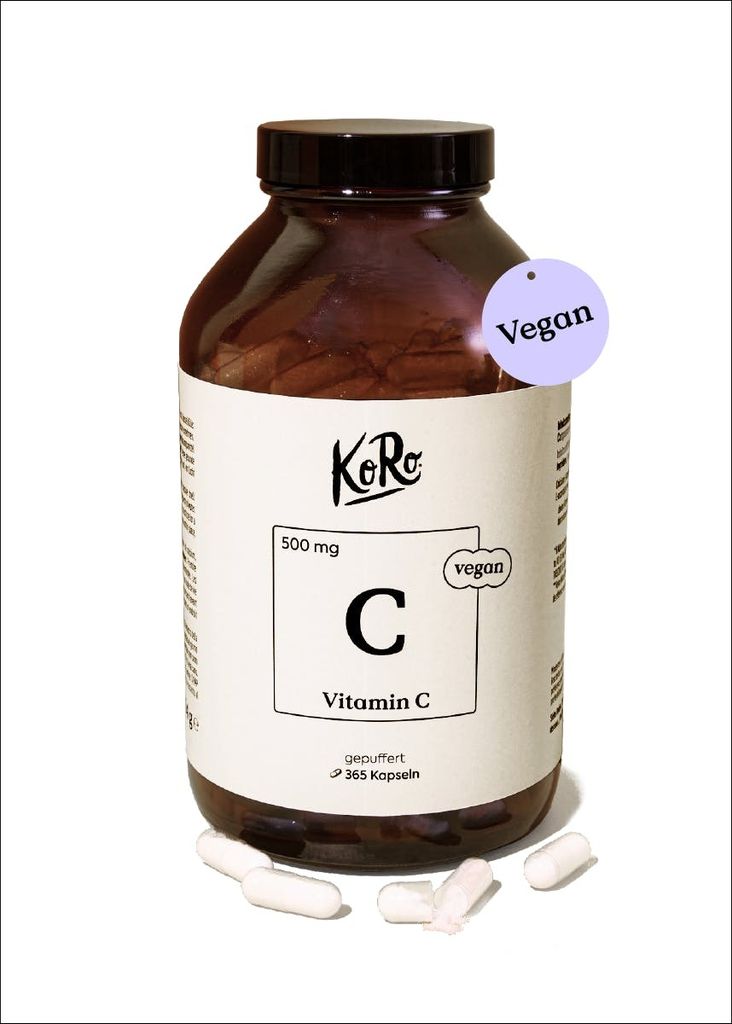 KoRo | Gepuffertes Vitamin C Kapseln 365 Stück