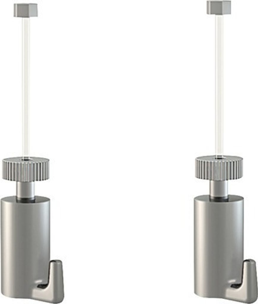 Aufhängeschnur Perlon 2 mm 150 cm mit Haken 15 kg 2 Stk