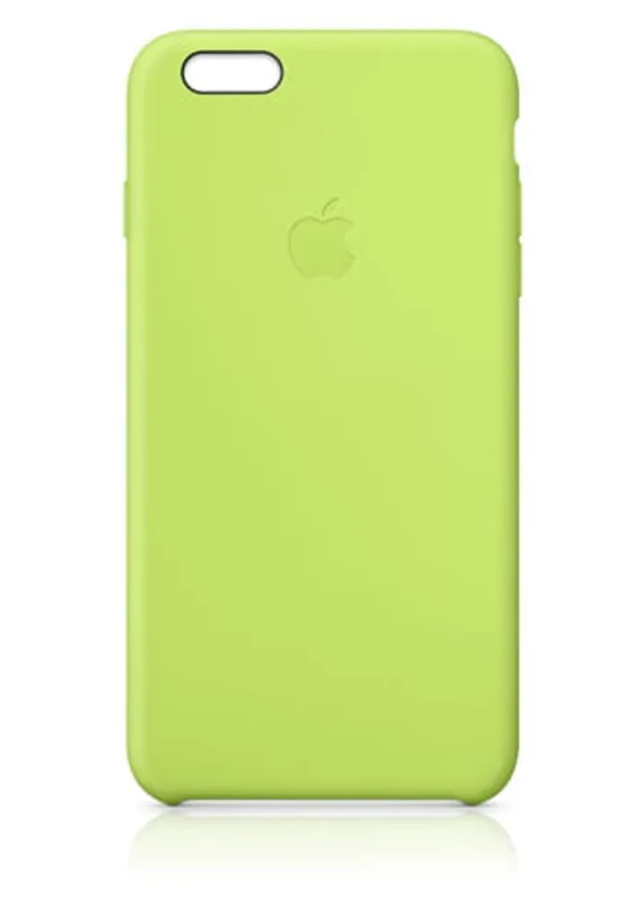 Coque silicone Apple verte iPhone 6s Plus MGXX2ZM/A d'origine